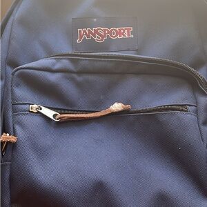 Jansport Blue Backpack Durable Everyday Essential